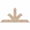 Ekena Millwork Richland Smooth Timber Gable Bracket, Douglas Fir, 60"W x 30"H x 3 1/2"D x 5 1/2"F, 12/12 Pitch GBW060X30X0406RIC00SDF - alternate 1